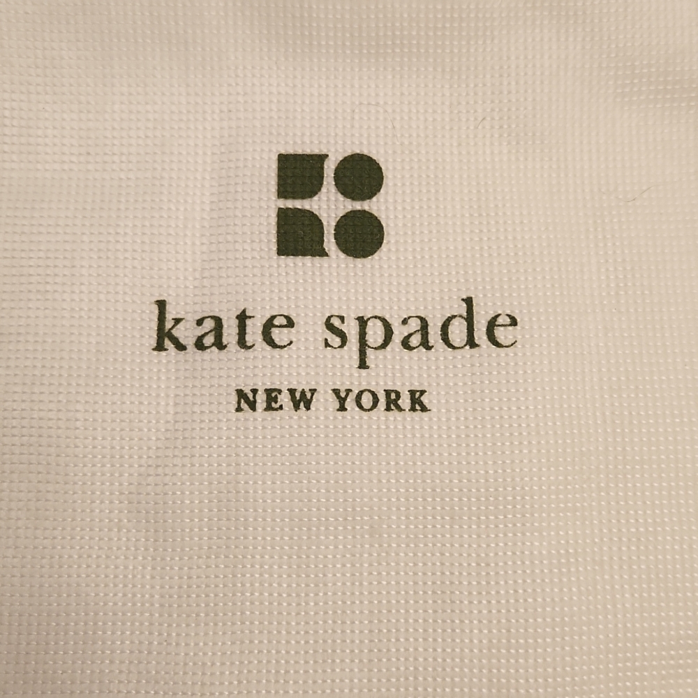 Large Kate Spade draw string purse dust cover.  17x18